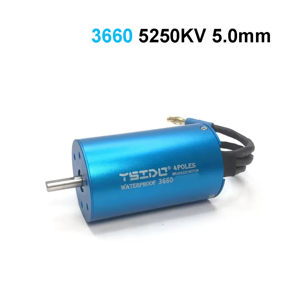 YSIDO 3650 3660 3665 3674 4500KV 5400KV Brushless Motor WaterProof for 1/10 1/12 Traxxas HSP RedCat Tamiya SCX10 RC Crawler Cars
