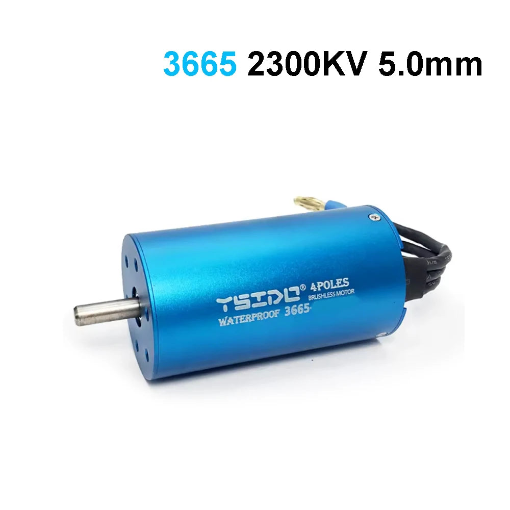 YSIDO 3650 3660 3665 3674 4500KV 5400KV Brushless Motor WaterProof for 1/10 1/12 Traxxas HSP RedCat Tamiya SCX10 RC Crawler Cars