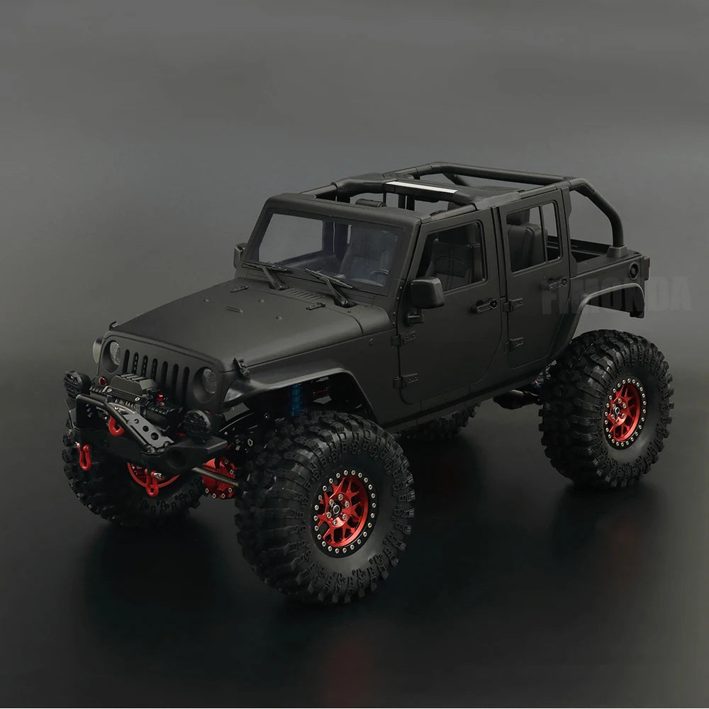 1:10 Scale Convertible Hard Body Kit 313mm Wheelbase for 1/10 RC Crawler Car Axial SCX10 90046 TRX4 Redcat GEN8