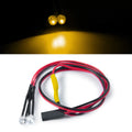 YEAHRUN RC Car LED Light Bright Spotlight Roof Lamp White/Red/Yellow/Green for Axial 90046 1/10 RC Crawler Car DIY Parts