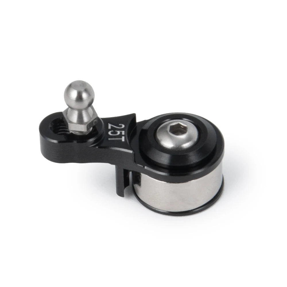 AXSPEED Aluminium Alloy Servo Saver Arm 25T Adjustable for TRX6 TRX4 Bronco Tamiya TT01 1/10 RC Crawler Car