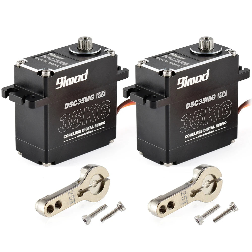 9imod Waterproof Servo 35KG 45KG Aluminum Case Digital Metal Gear HV Coreless Servo for 1/8 1/10 RC Car Truck Crawler Boat