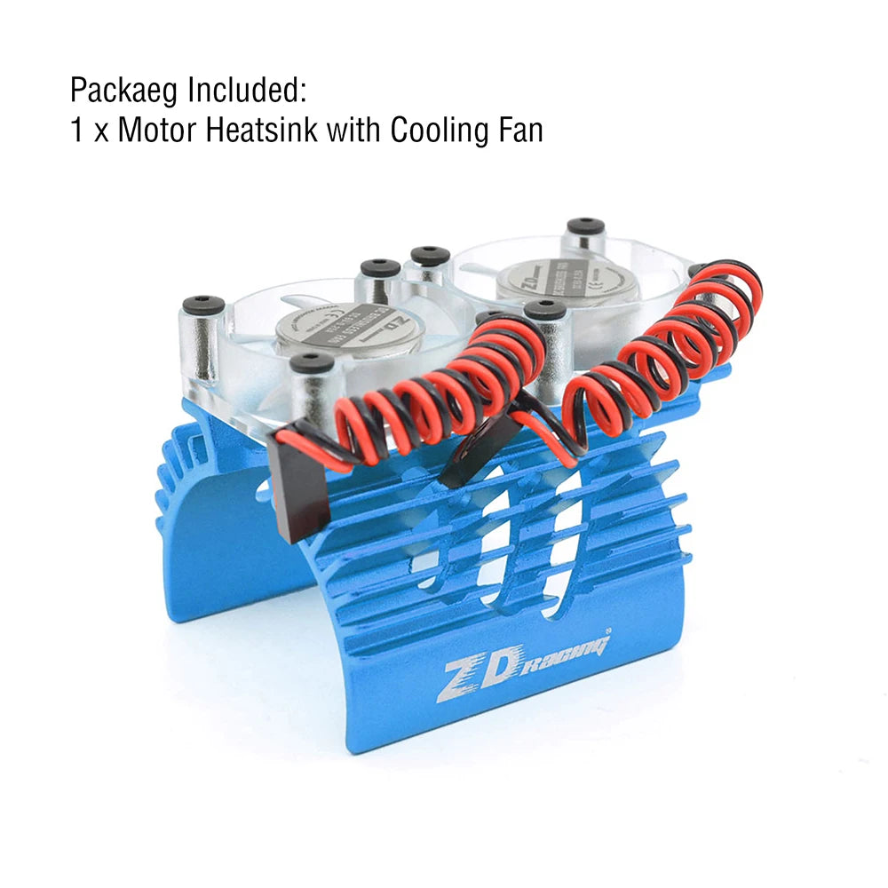 40-42mm RC Motor Cooling Fan Heatsink With High Speed for Hobbywing 4268 4274 4092 1/8 1/10 Buggy Truck RC Cars Motors