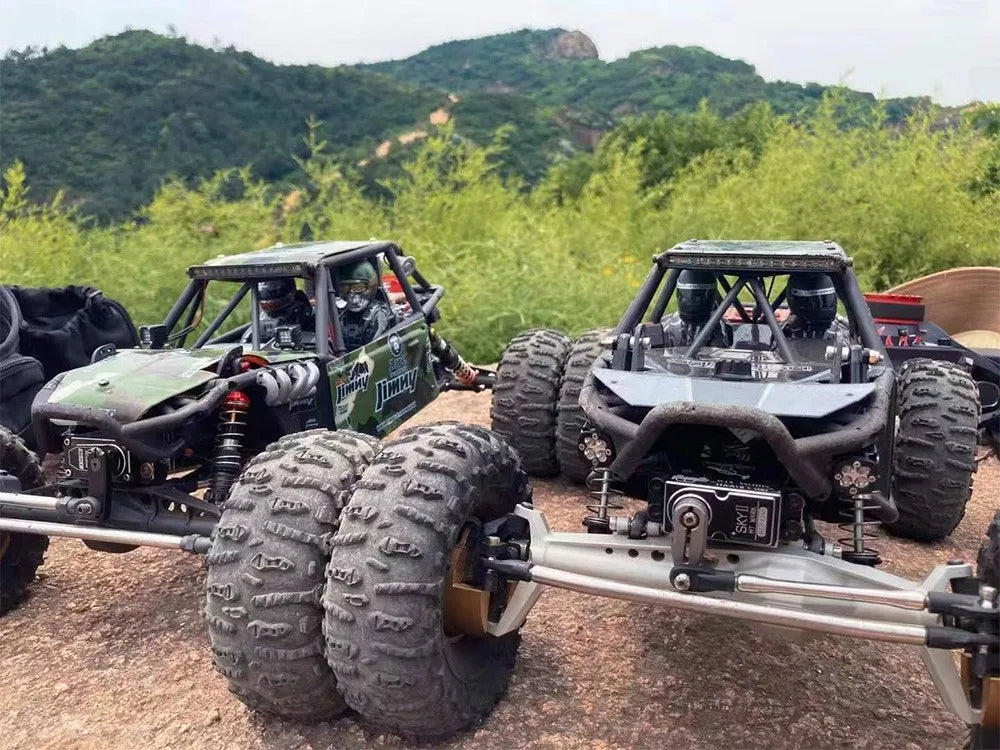 4pcs 2.2 Inch Jconcepts Rubber Tyre 2.2 Wheel Tires 150x64mm For 1/10 Rc Crawler Wraith Trax Rr10 Scx10 Wrangler 2.2 Wheel