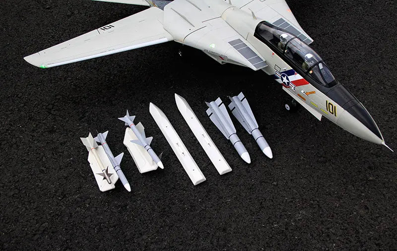 Freewing Dual 80mm EDF RC Airplane Jet Model F-14 Tomcat with Variable Sweep Wing KIT with servos or 6S PNP SET TWINS 80 EDF
