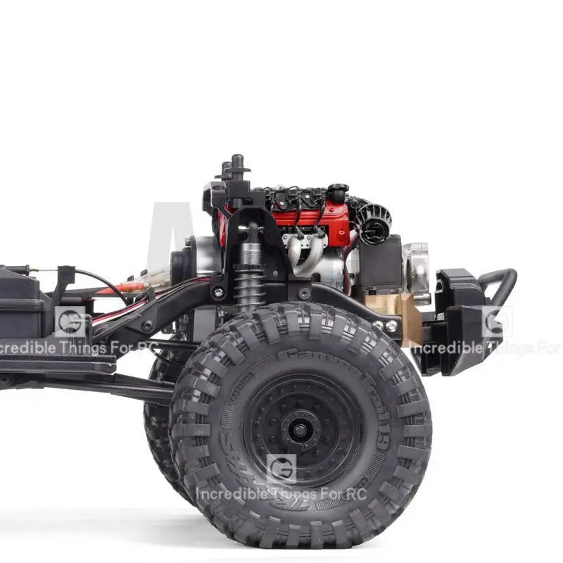 Rc Car Ls7 V8 Simulate Engine Motor Cooling Fans Radiator Kit For 1/10 Rc Crawler Trax Trx4 Trx6 Axial Scx10 90046 Vs4