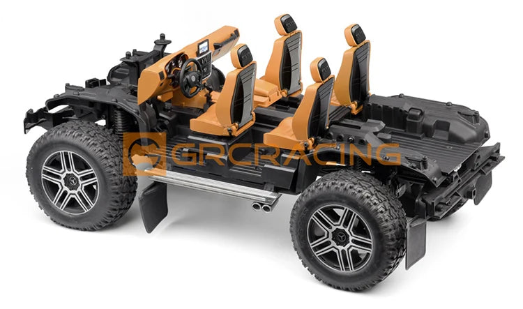 GRC 1/10 Benz Interior Full Set For Traxxas TRX4 G500 TRX6 G63 Body Simulation Upgrade parts accessories  #G161GR G161GY