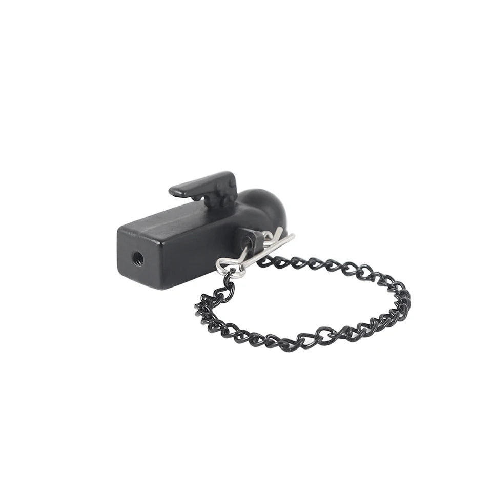 Metal Trailer Head Rescue Tow Hook M3 Hitch Mount for 1/10 RC Crawler TRX4 TRX6 SCX10 90046 D90 Redcat GEN 8 Scout II CC01 TF2