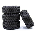 RC 120MM 1.9" Rubber Rocks Tires For 1:10 RC Rock Crawler Axial SCX10 Canyon Trail Trax TRX4 TRX6 #8174