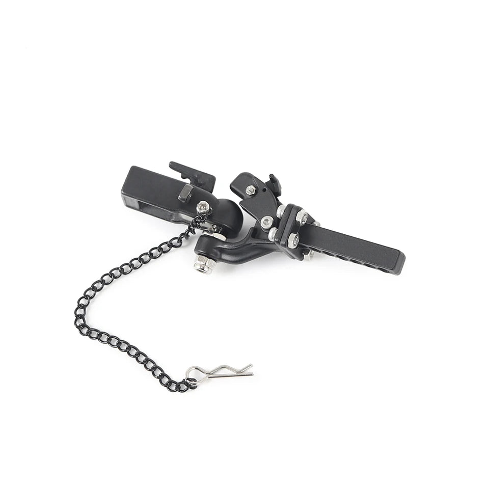 Metal Trailer Head Rescue Tow Hook M3 Hitch Mount for 1/10 RC Crawler TRX4 TRX6 SCX10 90046 D90 Redcat GEN 8 Scout II CC01 TF2