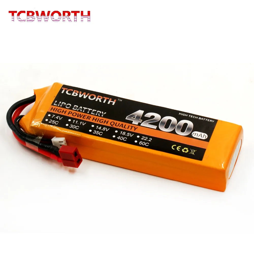3S 11.1V RC LiPo Battery 1300 1500 1800 2200 3000 6000mAh 25C 35C 60C For RC Aircraft Quadrotor Drone Airplane 3S Batteries