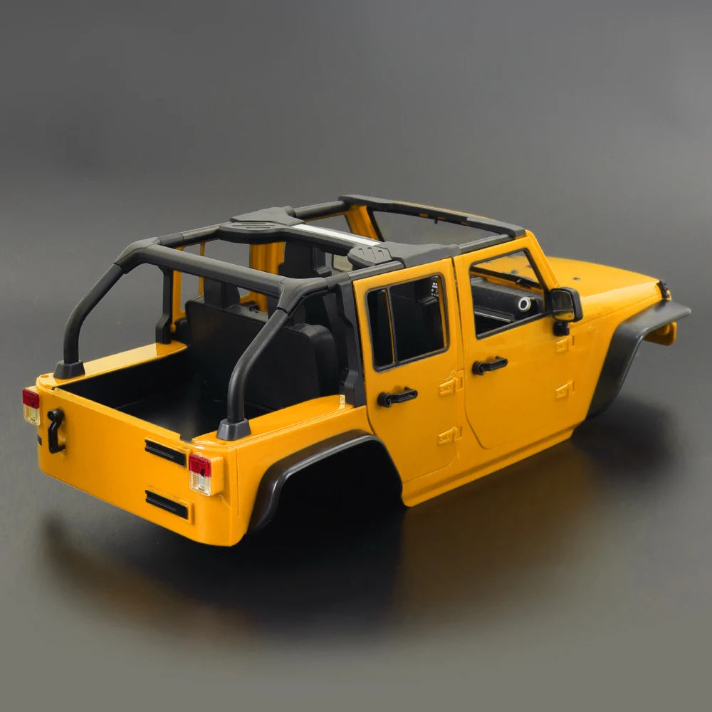 1:10 Scale Convertible Hard Body Kit 313mm Wheelbase for 1/10 RC Crawler Car Axial SCX10 90046 TRX4 Redcat GEN8