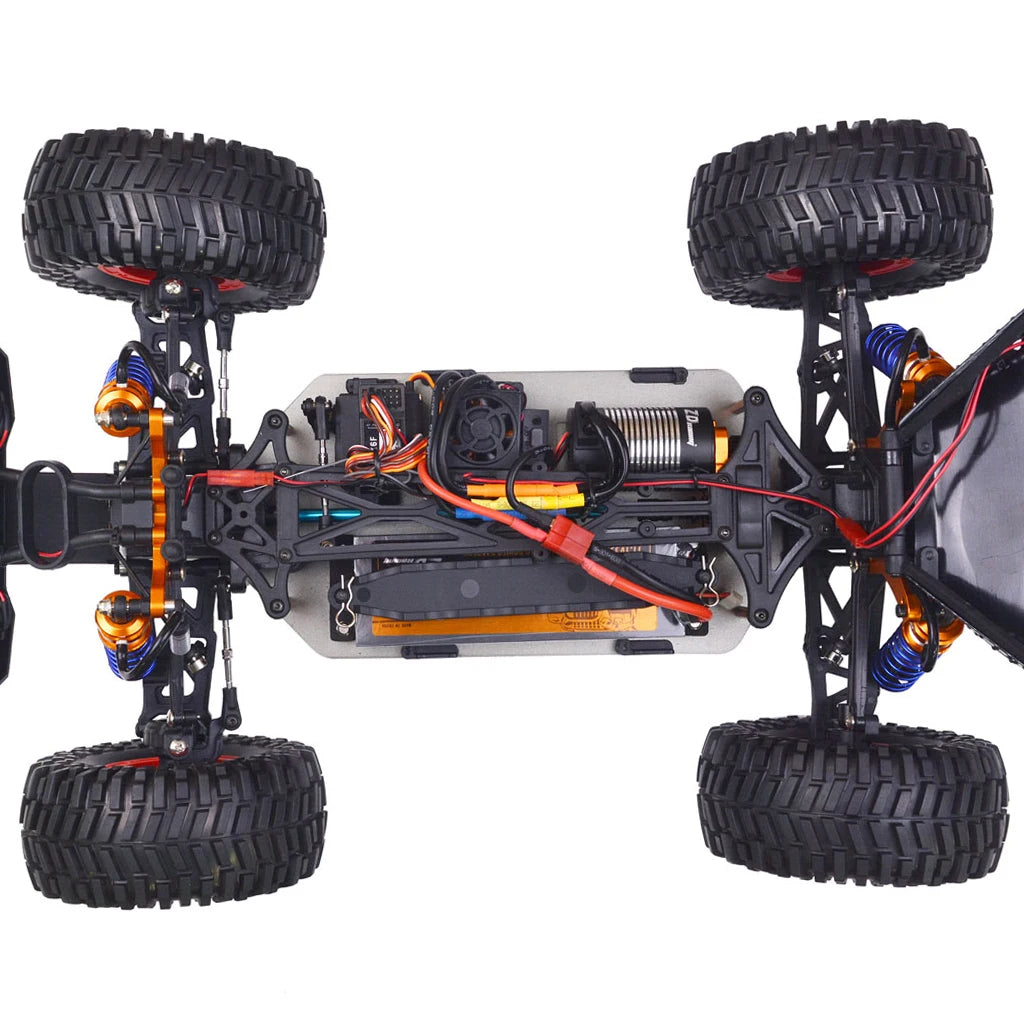 ZD Racing ROCKET DBX-10 1/10 4WD 80km/H 2.4G Brushless High-Speed RTR RC Model Car Desert Buggy Off-road Vehicle Gift