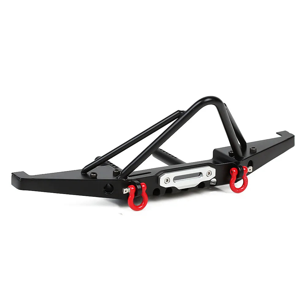 INJORA Metal Front Bumper for 1/10 RC Crawler Car Axial SCX10 & SCX10 II 90046 90047