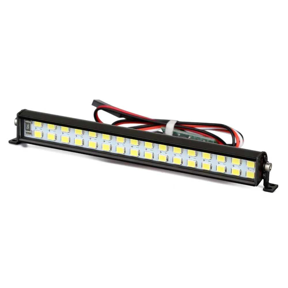 INJORA Bright Light Bar 17/52/102/147mm for 1/10 RC Crawler Car Axial SCX10 90046 TRX-4 TAMIYA CC01 D90 Redcat