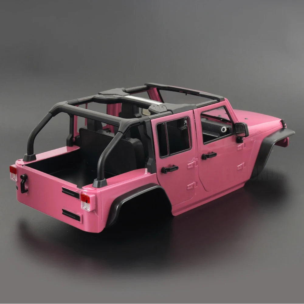 1:10 Scale Convertible Hard Body Kit 313mm Wheelbase for 1/10 RC Crawler Car Axial SCX10 90046 TRX4 Redcat GEN8