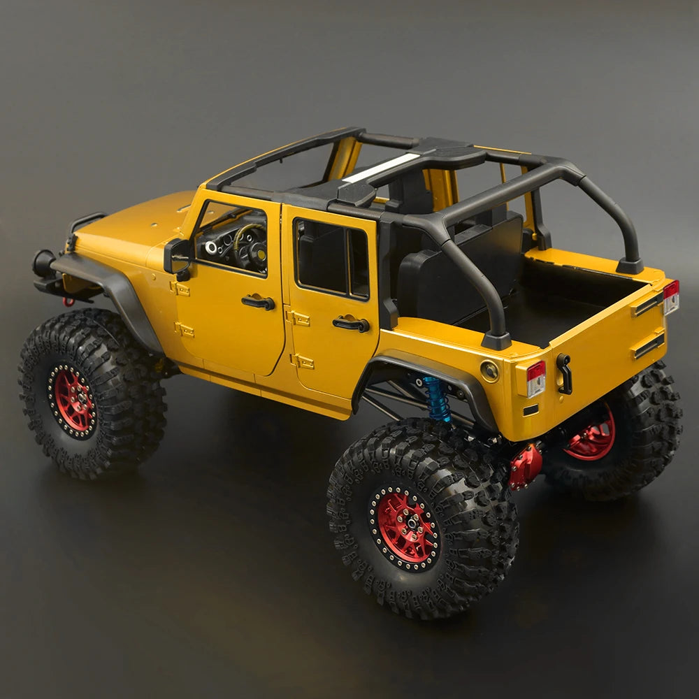 1:10 Scale Convertible Hard Body Kit 313mm Wheelbase for 1/10 RC Crawler Car Axial SCX10 90046 TRX4 Redcat GEN8