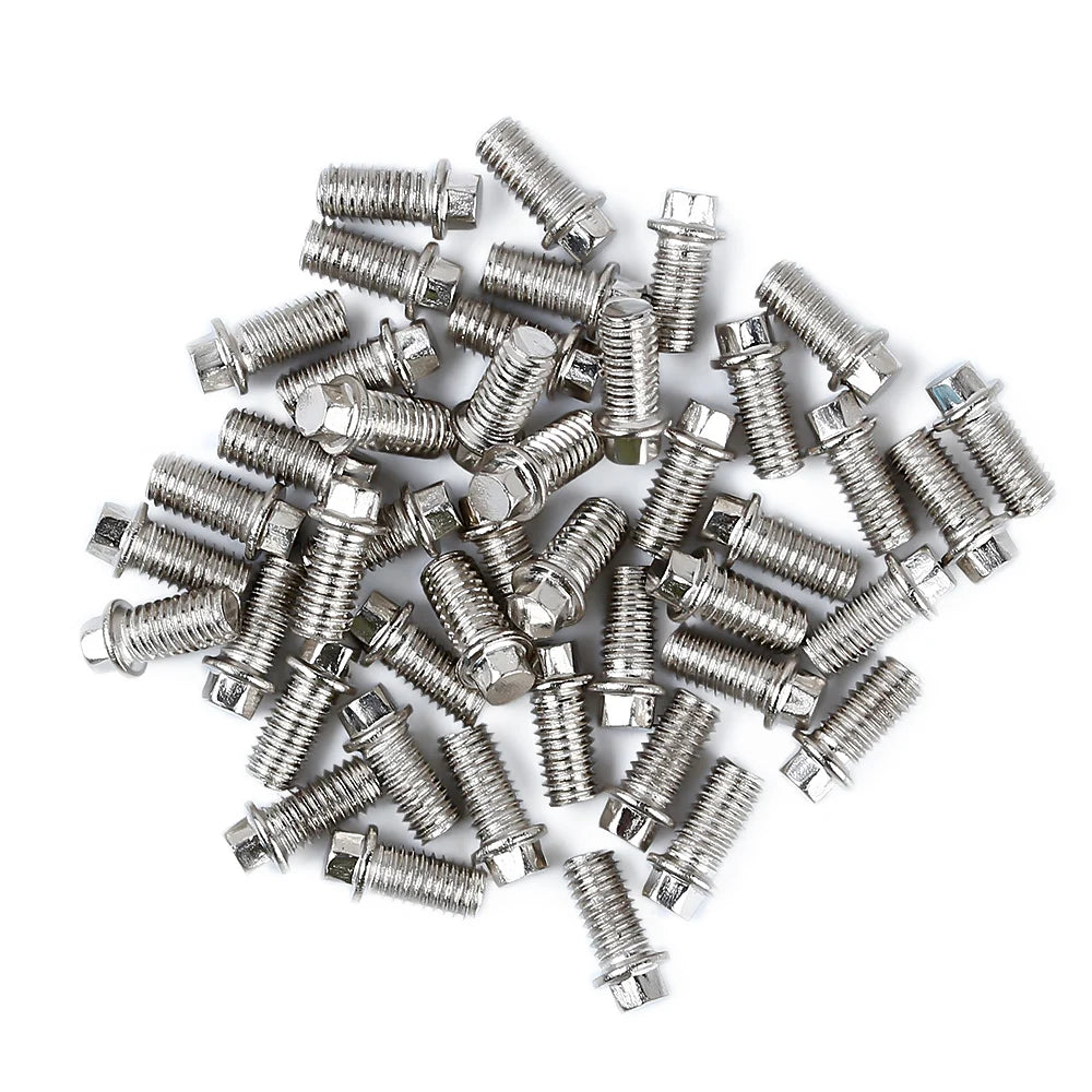 INJORA M2 M2.5 M3 Steel Scale Beadlock Ring Screws 1.9 2.2 Wheel Rims for 1/10 RC Crawler Car TRX4 Axial SCX10 AXI03007 VS4-10