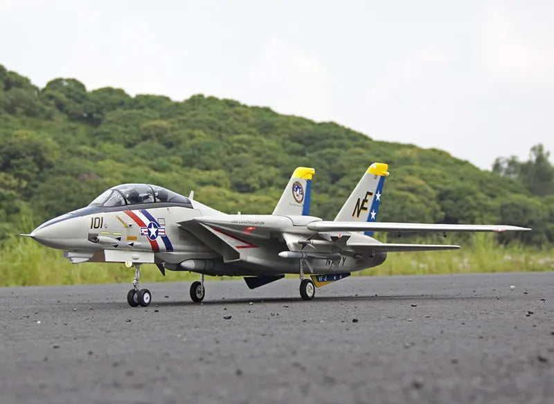 Freewing Dual 80mm EDF RC Airplane Jet Model F-14 Tomcat with Variable Sweep Wing KIT with servos or 6S PNP SET TWINS 80 EDF