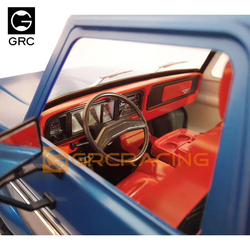 RC Car Full Interior Body Shell Cab Seat Kit for 1/10 RC Crawler Trax For TRX-4 For TRX4 Bronco G161R