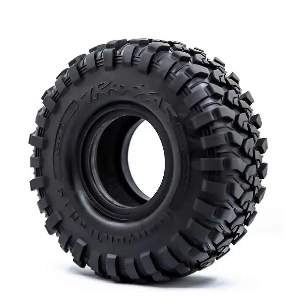 RC 120MM 1.9" Rubber Rocks Tires For 1:10 RC Rock Crawler Axial SCX10 Canyon Trail Trax TRX4 TRX6 #8174