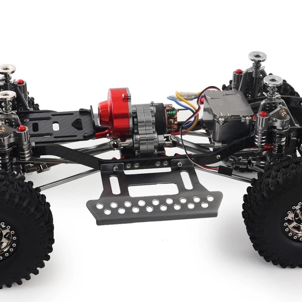 2Pcs Aluminum Alloy SCX10 Rock Slider Side Step for 1/10 RC Car Crawler Axial SCX10ii 90046 90047 Wrangler RC4WD D90 TF2 Upgrade