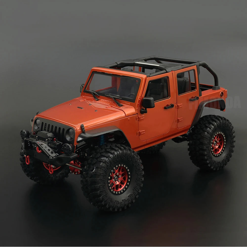 1:10 Scale Convertible Hard Body Kit 313mm Wheelbase for 1/10 RC Crawler Car Axial SCX10 90046 TRX4 Redcat GEN8