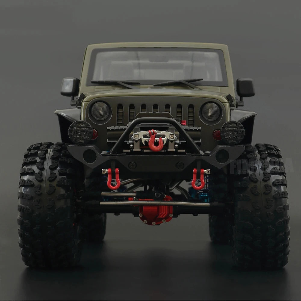 1:10 Scale Convertible Hard Body Kit 313mm Wheelbase for 1/10 RC Crawler Car Axial SCX10 90046 TRX4 Redcat GEN8