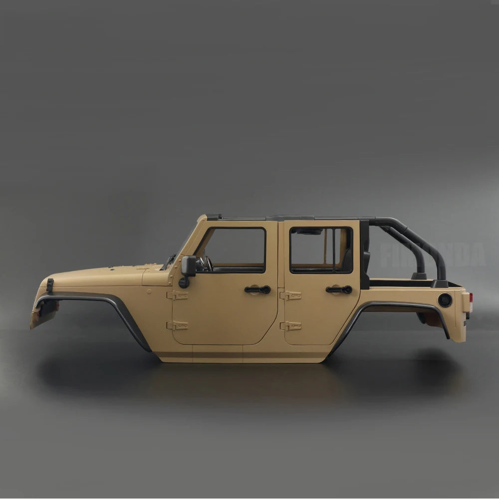 1:10 Scale Convertible Hard Body Kit 313mm Wheelbase for 1/10 RC Crawler Car Axial SCX10 90046 TRX4 Redcat GEN8