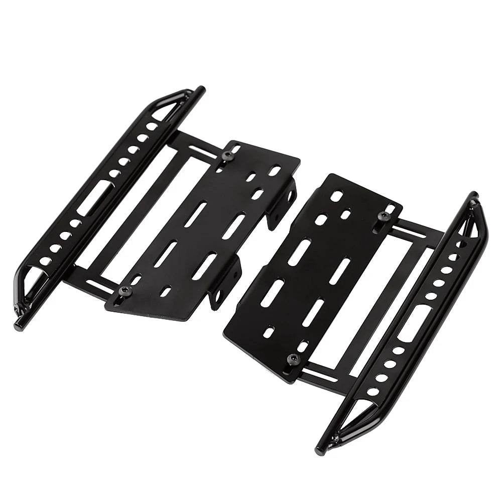 INJORA Rock Sliders Metal Pedal Upgrade Part for 1:10 RC Crawler Car Axial SCX10 SCX10 II 90046