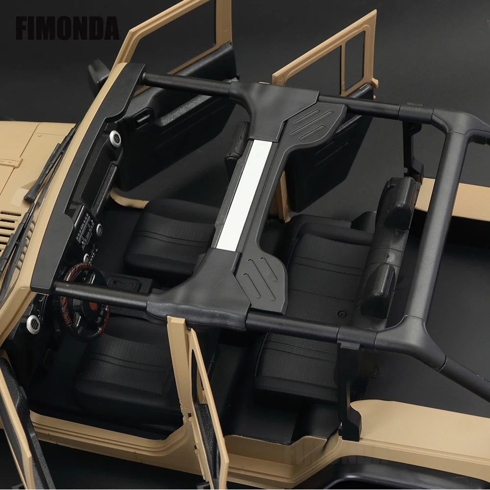 1:10 Scale Convertible Hard Body Kit 313mm Wheelbase for 1/10 RC Crawler Car Axial SCX10 90046 TRX4 Redcat GEN8