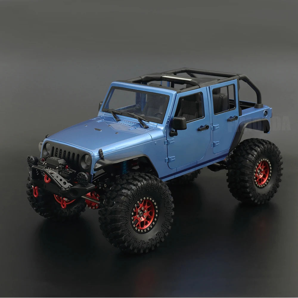 1:10 Scale Convertible Hard Body Kit 313mm Wheelbase for 1/10 RC Crawler Car Axial SCX10 90046 TRX4 Redcat GEN8