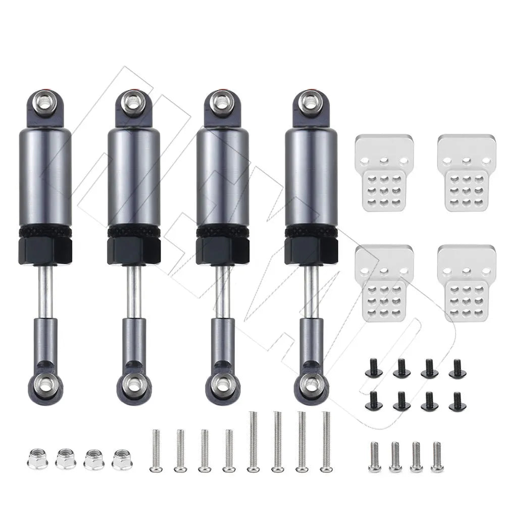 4Pcs Upgrade Parts Set Shock Sbsorbers for WPL C14 C24 C34 B14 B24 MN D90 D91 MN99 MN99s RC Car Truck
