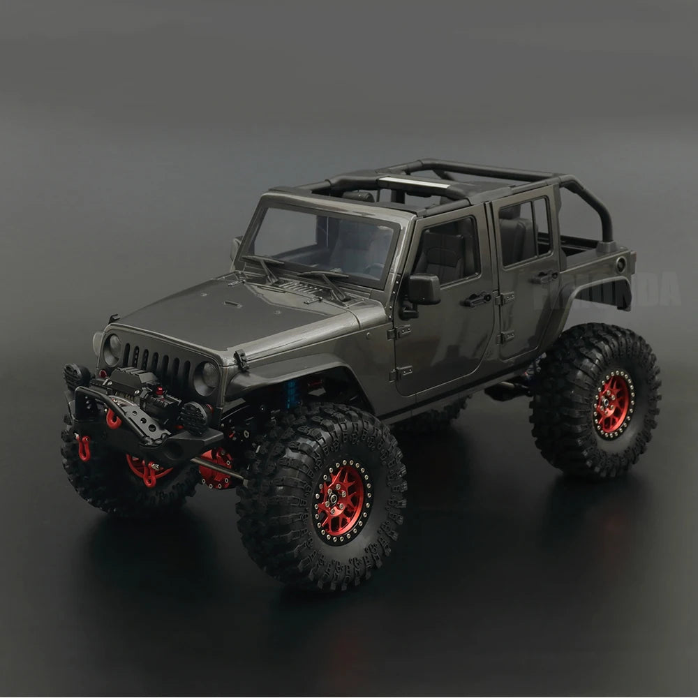 1:10 Scale Convertible Hard Body Kit 313mm Wheelbase for 1/10 RC Crawler Car Axial SCX10 90046 TRX4 Redcat GEN8