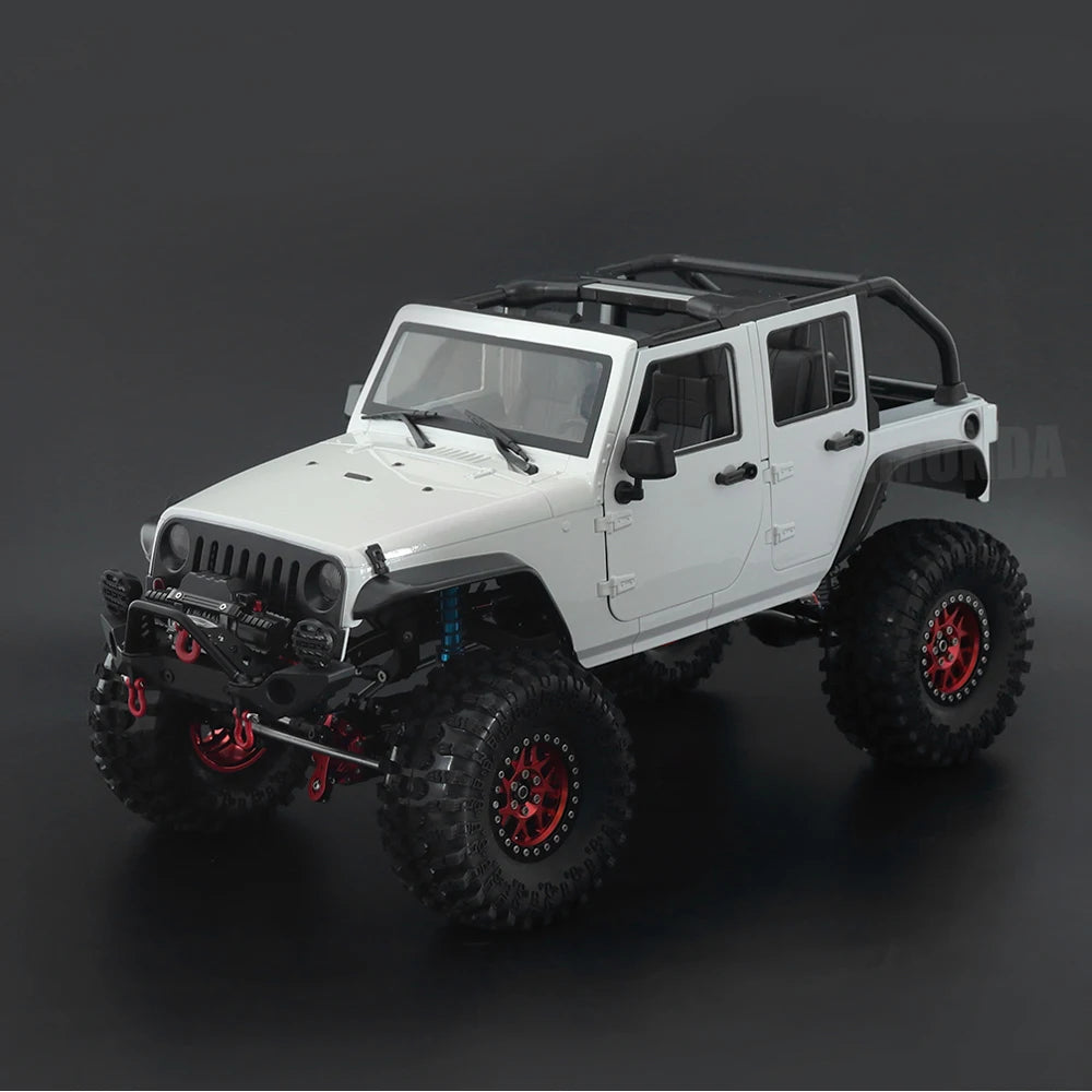 1:10 Scale Convertible Hard Body Kit 313mm Wheelbase for 1/10 RC Crawler Car Axial SCX10 90046 TRX4 Redcat GEN8