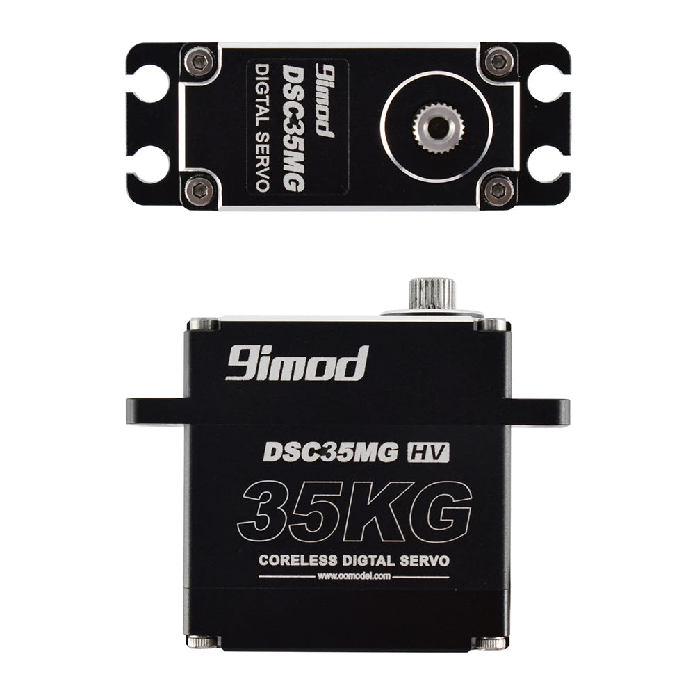 9imod Waterproof Servo 35KG 45KG Aluminum Case Digital Metal Gear HV Coreless Servo for 1/8 1/10 RC Car Truck Crawler Boat