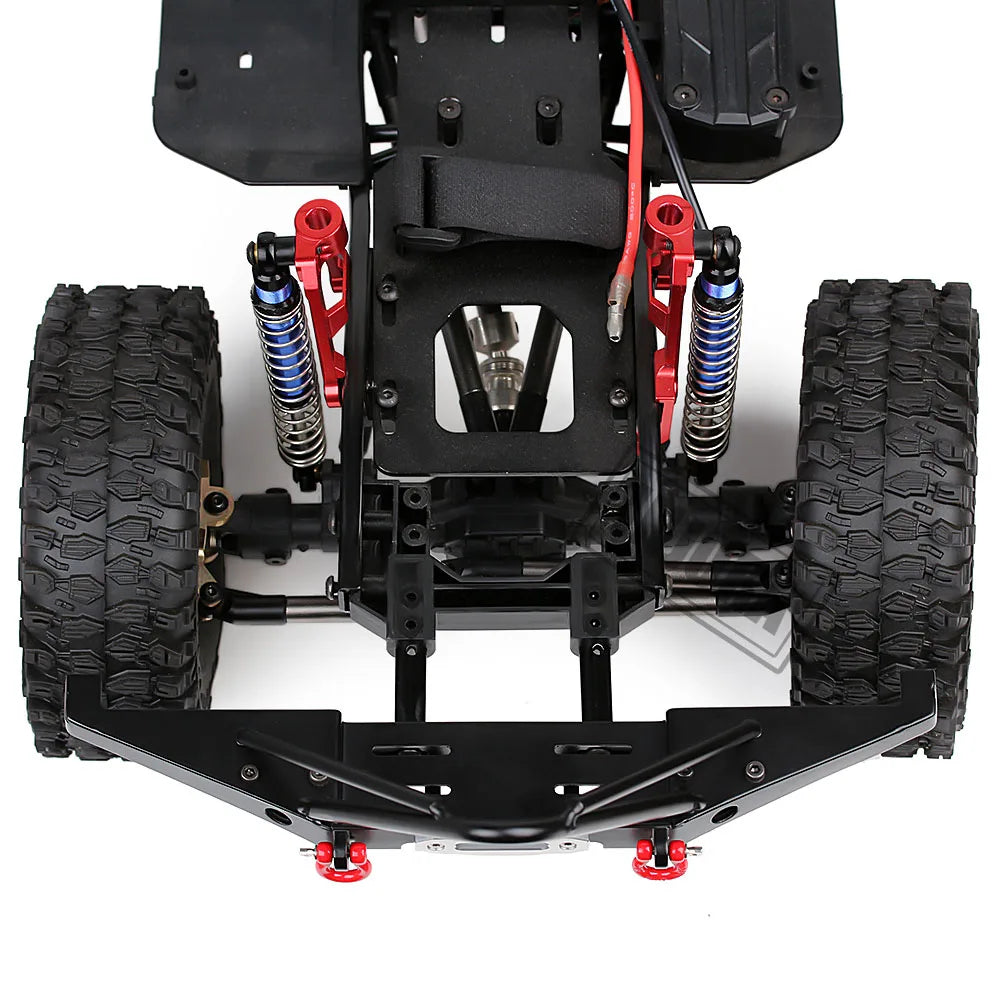 INJORA Metal Front Bumper for 1/10 RC Crawler Car Axial SCX10 & SCX10 II 90046 90047