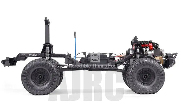 Rc Car Ls7 V8 Simulate Engine Motor Cooling Fans Radiator Kit For 1/10 Rc Crawler Trax Trx4 Trx6 Axial Scx10 90046 Vs4