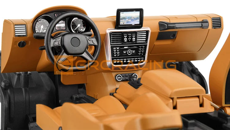 GRC 1/10 Benz Interior Full Set For Traxxas TRX4 G500 TRX6 G63 Body Simulation Upgrade parts accessories  #G161GR G161GY