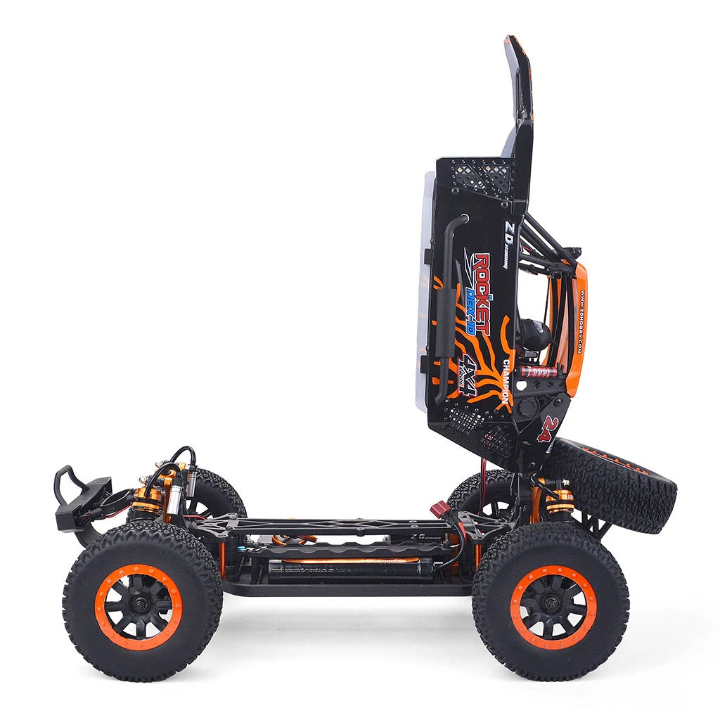 ZD Racing ROCKET DBX-10 1/10 4WD 80km/H 2.4G Brushless High-Speed RTR RC Model Car Desert Buggy Off-road Vehicle Gift