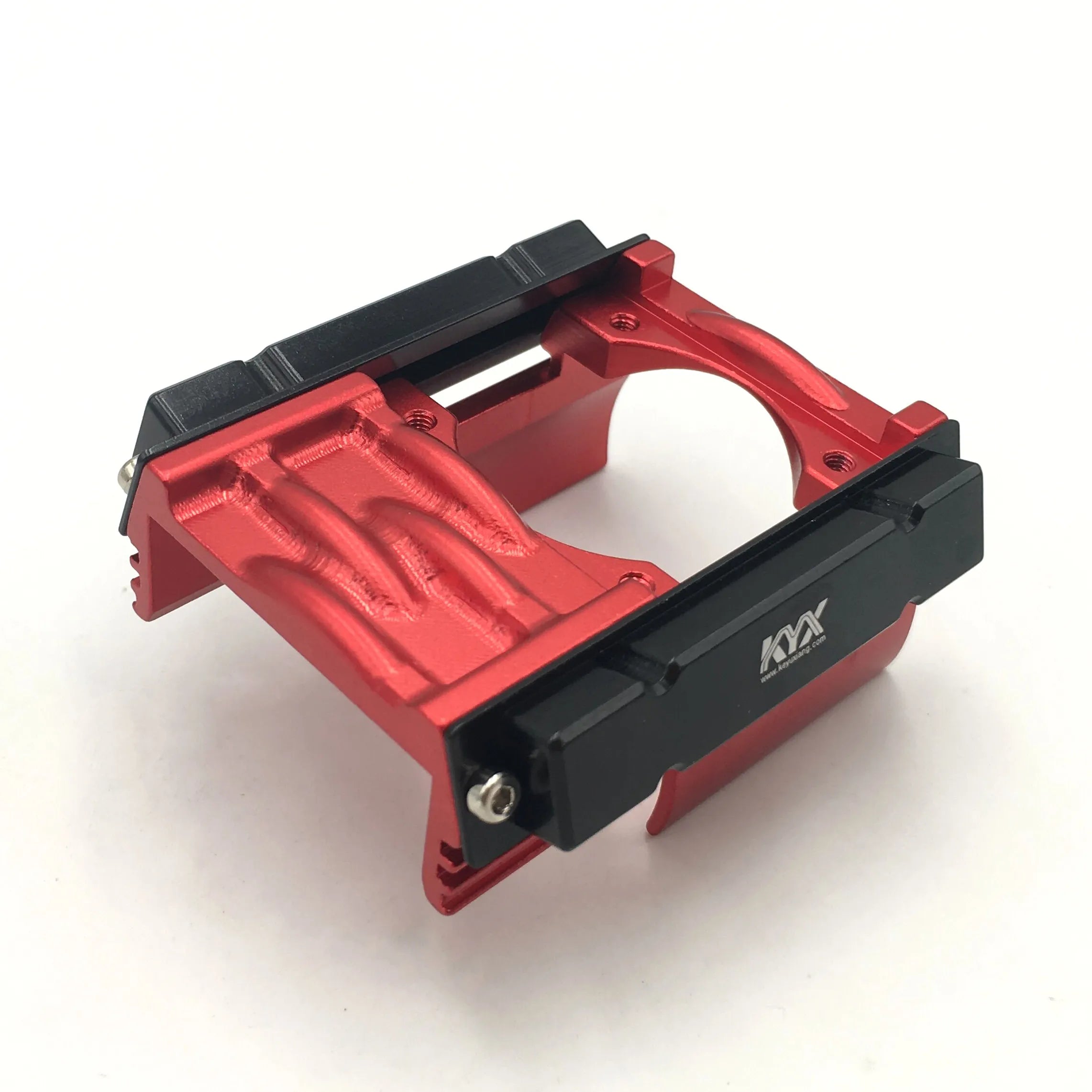 KYX Racing Alloy V8 Engine 540/550 Motor Heatsinks & Cooling Fan for RC Crawler Car Axial SCX10 II 90046 Wraith D90 Traxxas TRX4