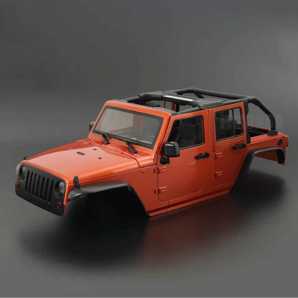 1:10 Scale Convertible Hard Body Kit 313mm Wheelbase for 1/10 RC Crawler Car Axial SCX10 90046 TRX4 Redcat GEN8
