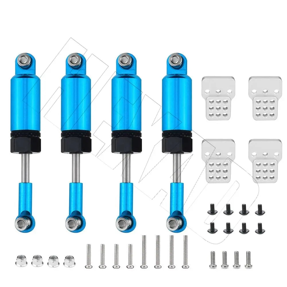 4Pcs Upgrade Parts Set Shock Sbsorbers for WPL C14 C24 C34 B14 B24 MN D90 D91 MN99 MN99s RC Car Truck