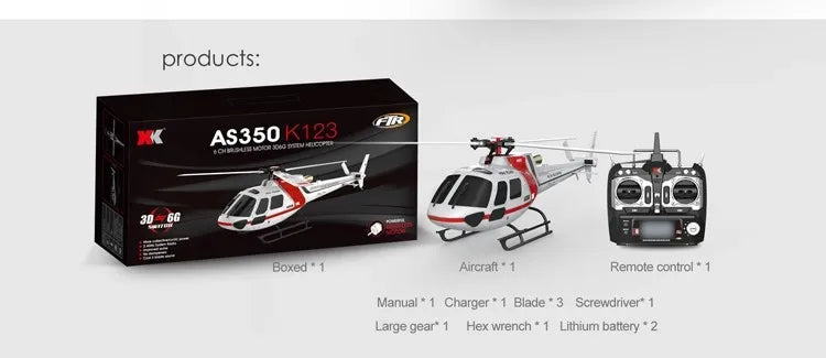 WLtoys XK K123 K124 RC Helicotper BNF RTF 2.4G 6CH 3D 6G Modes Brushless Motor RC Toys With FUTABA S-FHSS For Kids Gifts