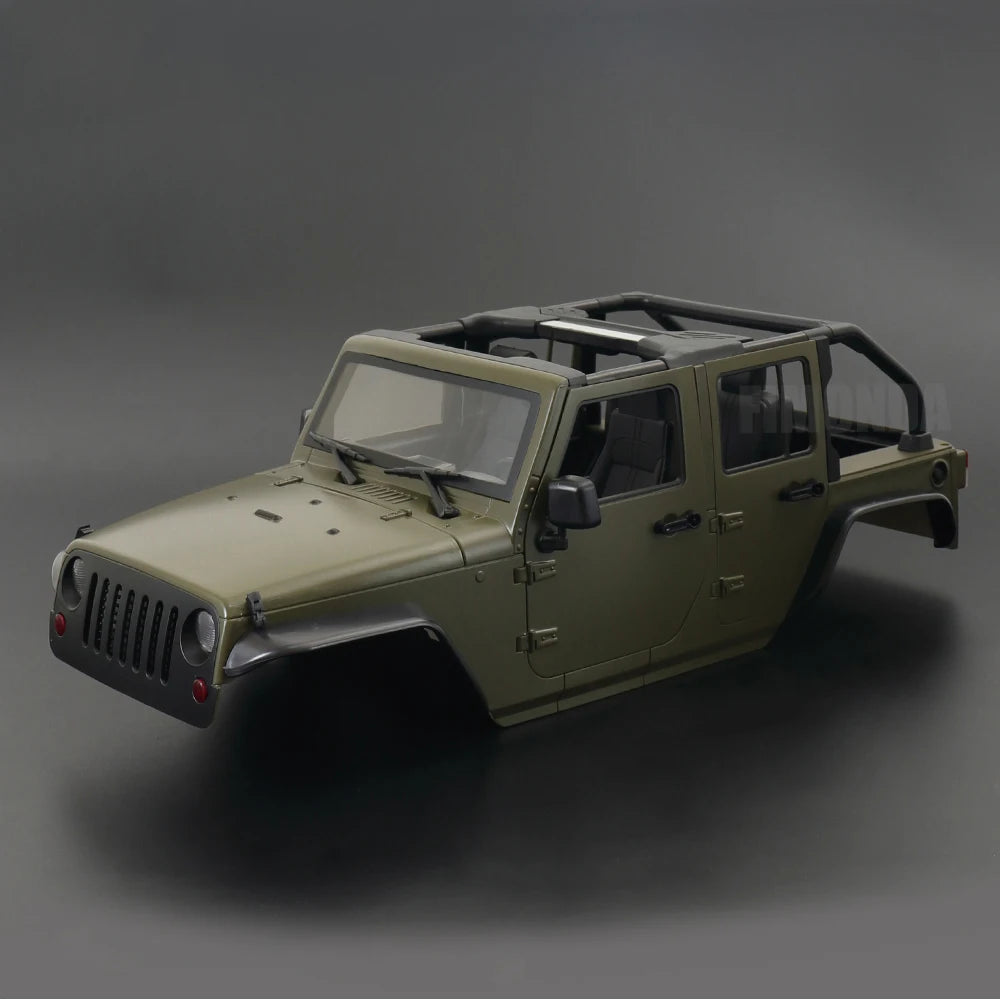1:10 Scale Convertible Hard Body Kit 313mm Wheelbase for 1/10 RC Crawler Car Axial SCX10 90046 TRX4 Redcat GEN8