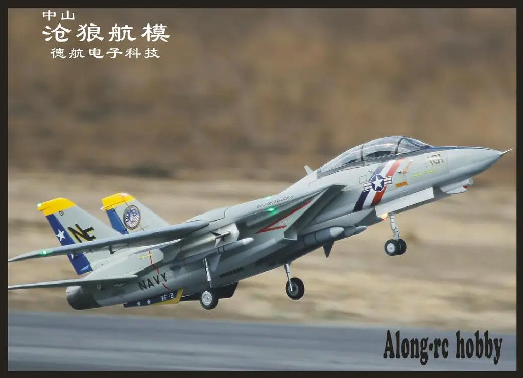Freewing Dual 80mm EDF RC Airplane Jet Model F-14 Tomcat with Variable Sweep Wing KIT with servos or 6S PNP SET TWINS 80 EDF