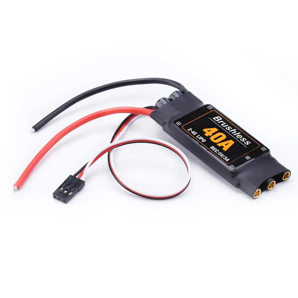 Brushless 40A ESC Speed Controler 2-4S With 5V 3A UBEC RC FPV Quadcopter RC Airplanes Helicopter F450 F550 S500 30A motor XT60