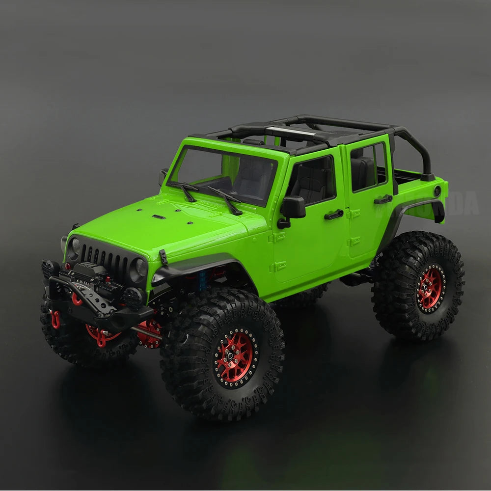 1:10 Scale Convertible Hard Body Kit 313mm Wheelbase for 1/10 RC Crawler Car Axial SCX10 90046 TRX4 Redcat GEN8