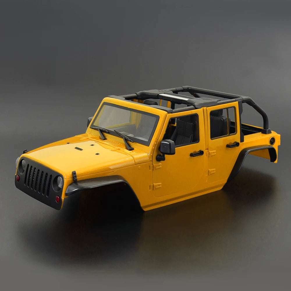 1:10 Scale Convertible Hard Body Kit 313mm Wheelbase for 1/10 RC Crawler Car Axial SCX10 90046 TRX4 Redcat GEN8