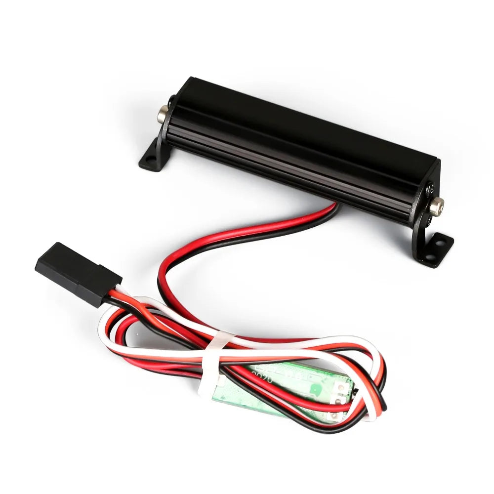 INJORA Bright Light Bar 17/52/102/147mm for 1/10 RC Crawler Car Axial SCX10 90046 TRX-4 TAMIYA CC01 D90 Redcat